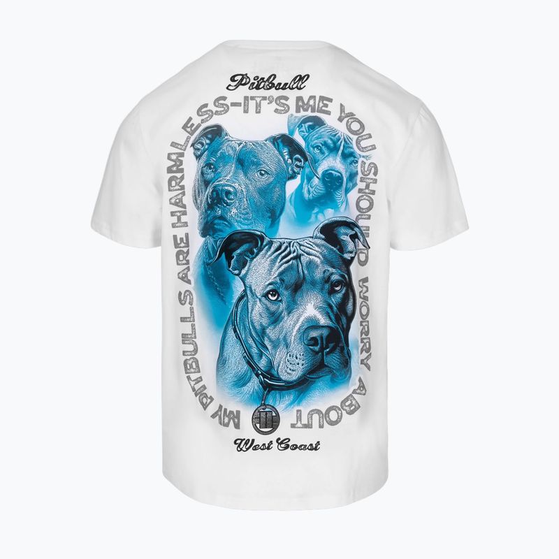 Pánské tričko na lezení Pitbull Protector white 6