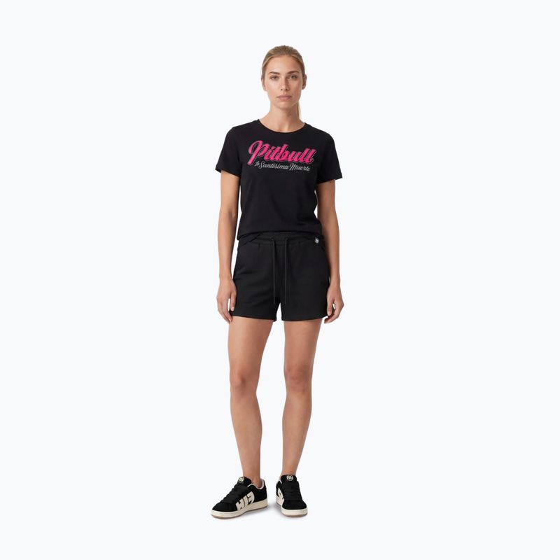 Dámské tričko Pitbull Santa Muerte black/pink 2