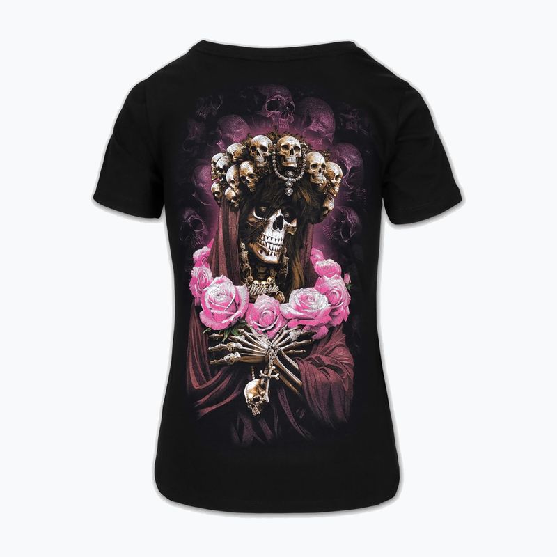 Dámské tričko Pitbull Santa Muerte black/pink 6