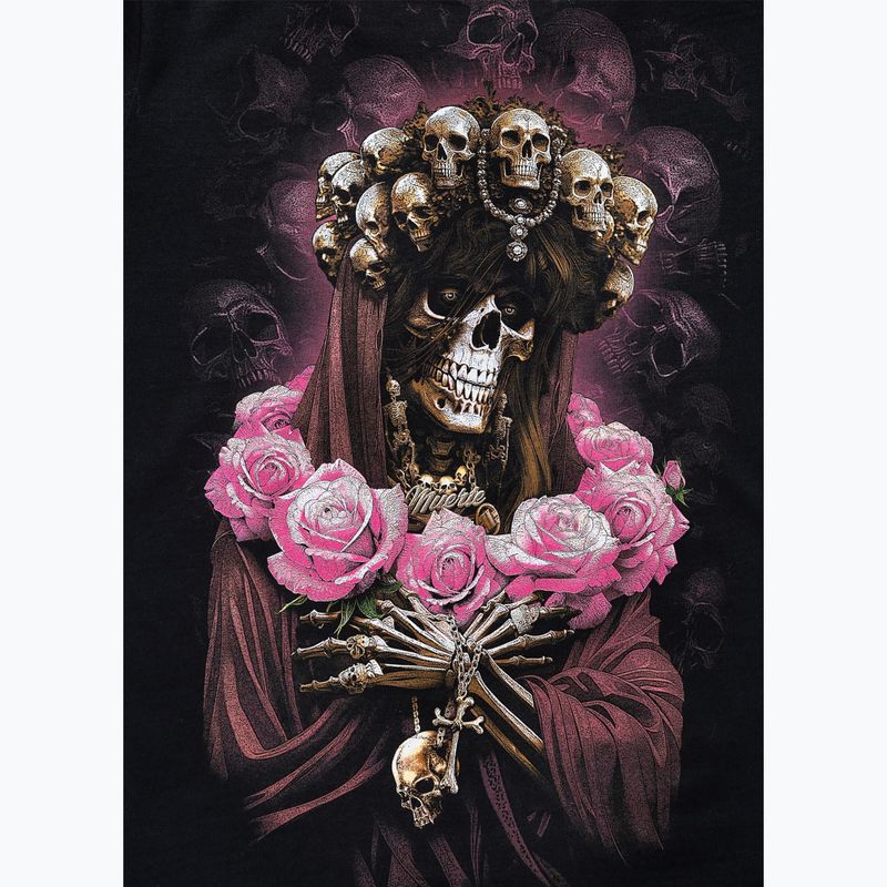 Dámské tričko Pitbull Santa Muerte black/pink 11