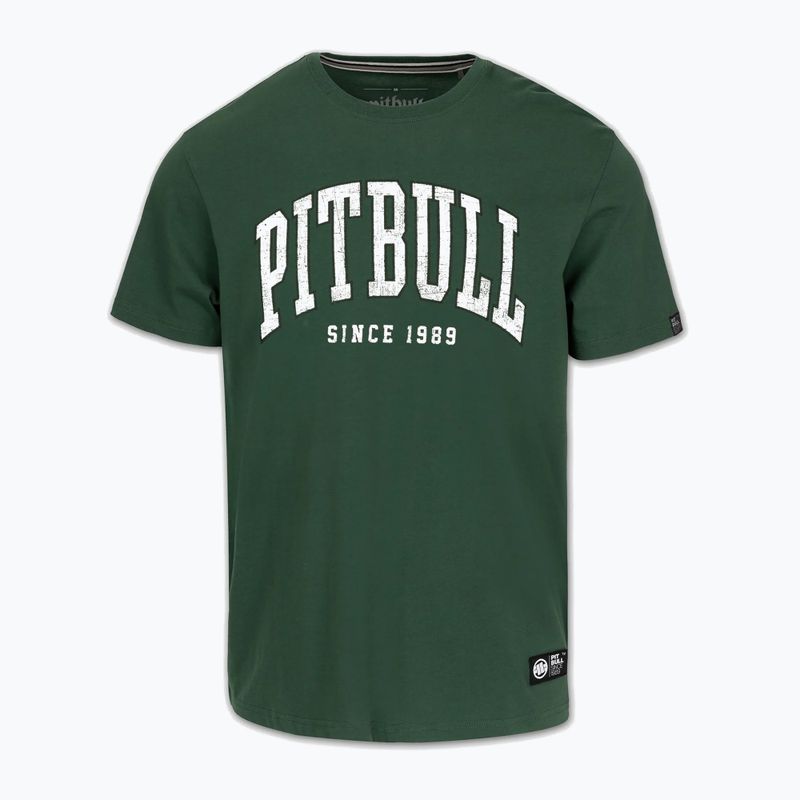Pánské tričko na lezení Pitbull Norton hunter green 3