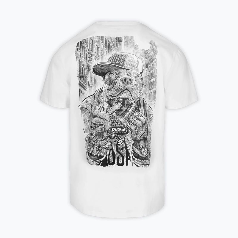 Pánské tričko na lezení Pitbull Avenue white 5