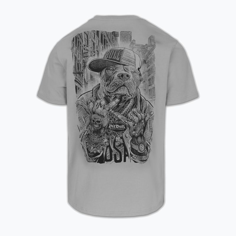 Pánské tričko na lezení Pitbull Avenue grey 2