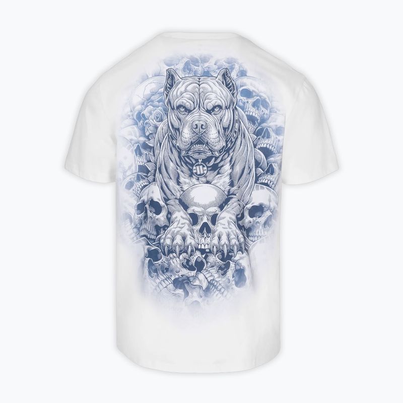 Pánské tričko na lezení Pitbull Guardian Angel white 2