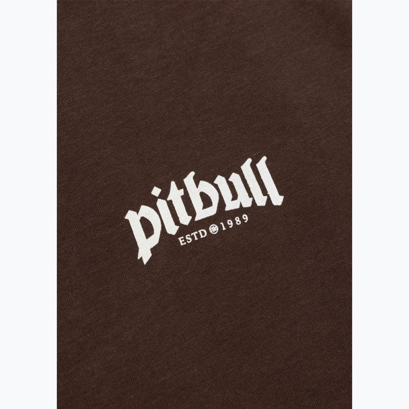 Pánské tričko na lezení Pitbull O'Side Small chocolate 4