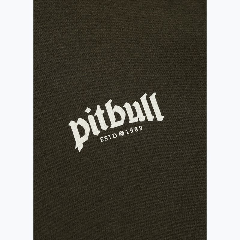 Pánské tričko na lezení Pitbull O'Side Small dark green 5