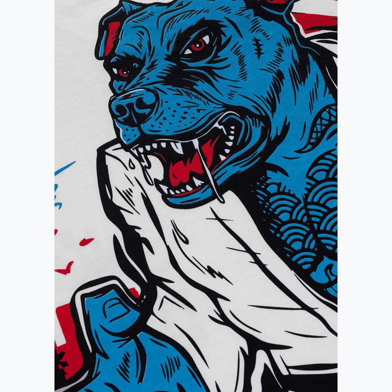 Pánské tričko na lezení Pitbull Midway white 6