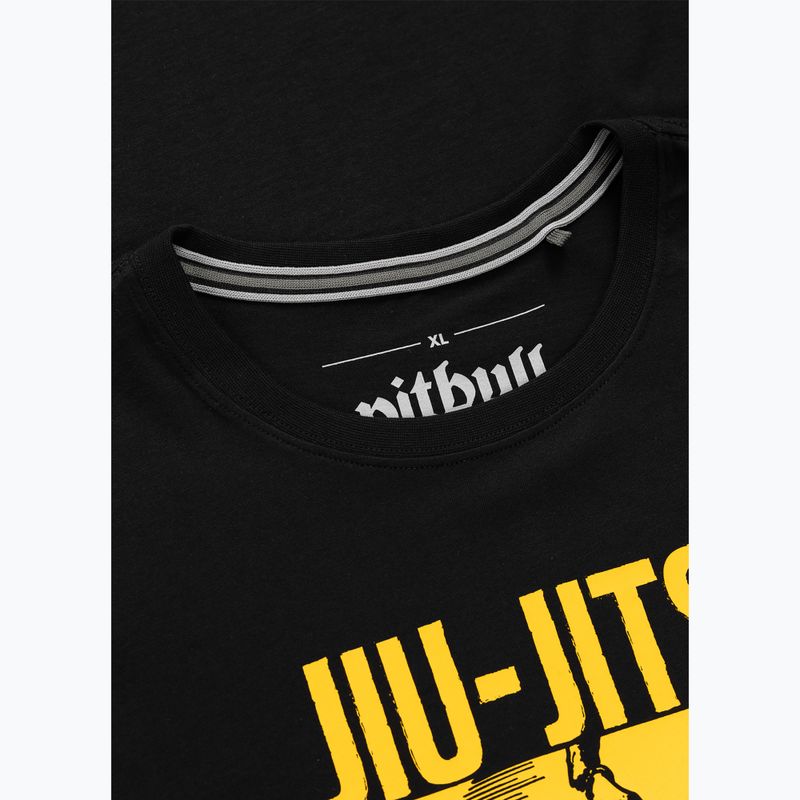 Pánské tričko na lezení Pitbull Jiu-Jitsu black 3