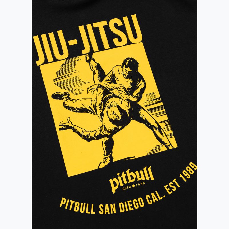 Pánské tričko na lezení Pitbull Jiu-Jitsu black 4