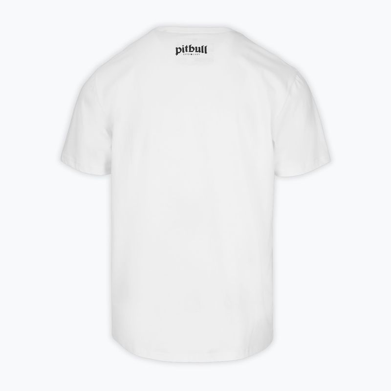 Pánské tričko na lezení Pitbull Multisport white 2