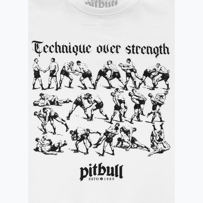 Pánské tričko na lezení Pitbull Multisport white 4