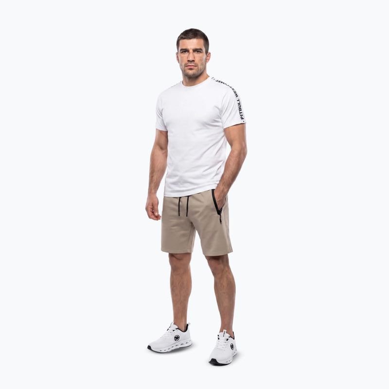 Pánské tričko na lezení Pitbull West Coast Tape white 2