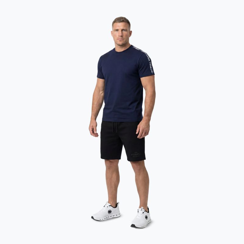 Pánské tričko na lezení Pitbull West Coast Tape dark navy 2