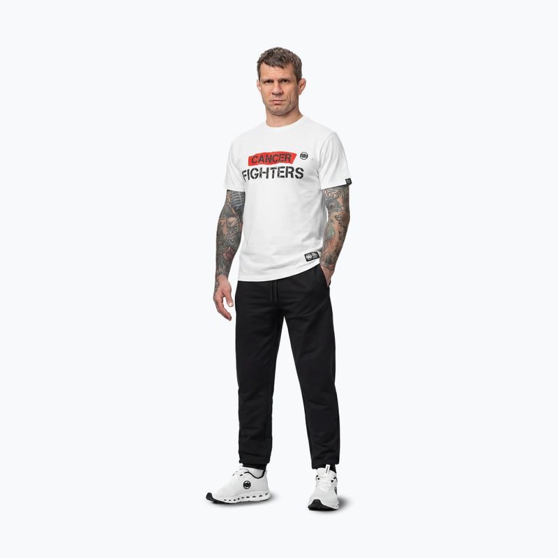 Pánské tričko na lezení Pitbull Cancer Fighters white 2