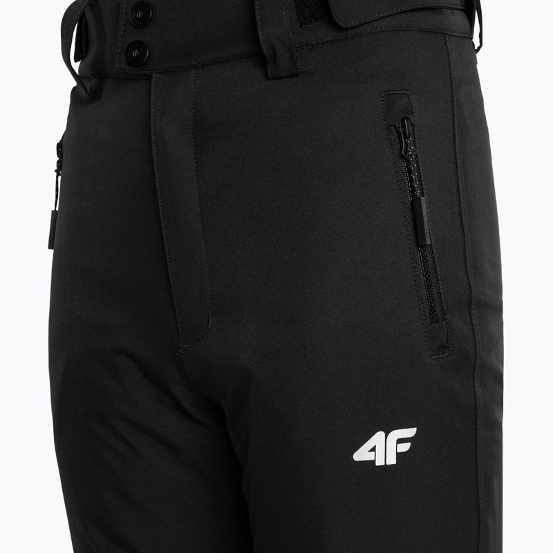 Dětské lyžařské kalhoty 4F JSPDN001 černé HJZ22-JSPDN001 6