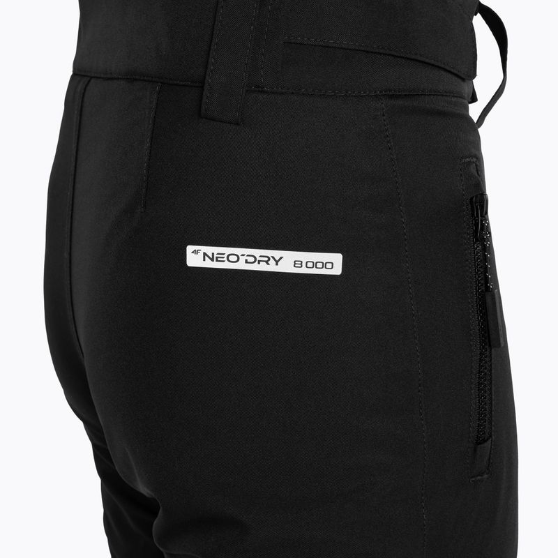 Dětské lyžařské kalhoty 4F JSPDN001 černé HJZ22-JSPDN001 7