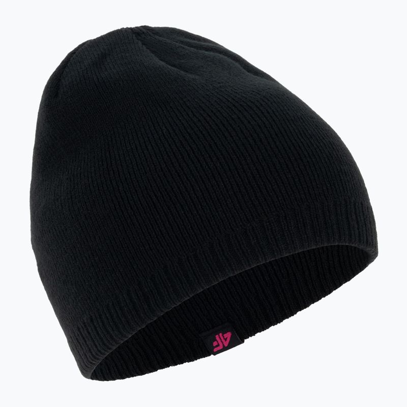 Dámská zimní čepice 4F černá H4Z22-CAD001