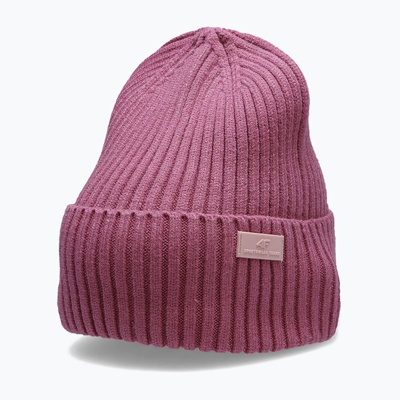 Dámská zimní čepice 4F růžová H4Z22-CAD004 6