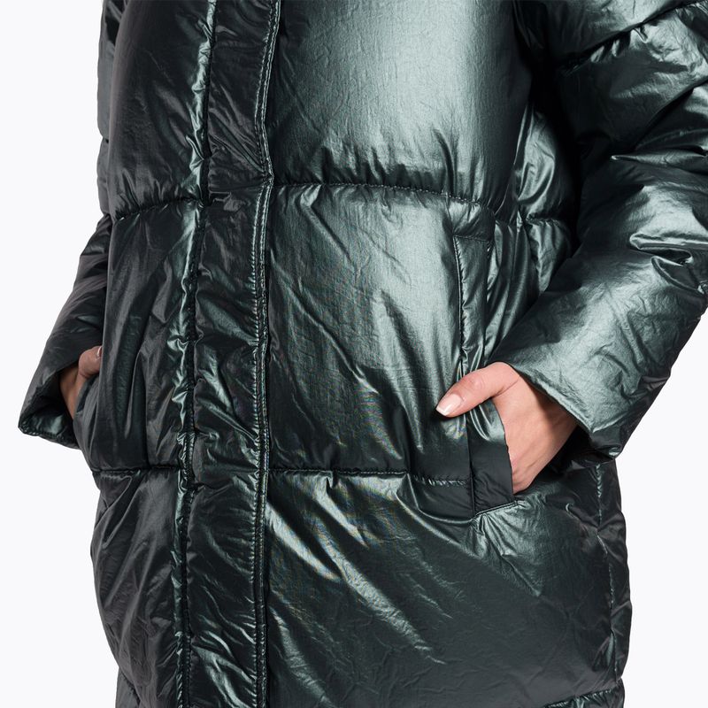 Dámská péřová bunda 4F zelená H4Z22-KUDP011 8
