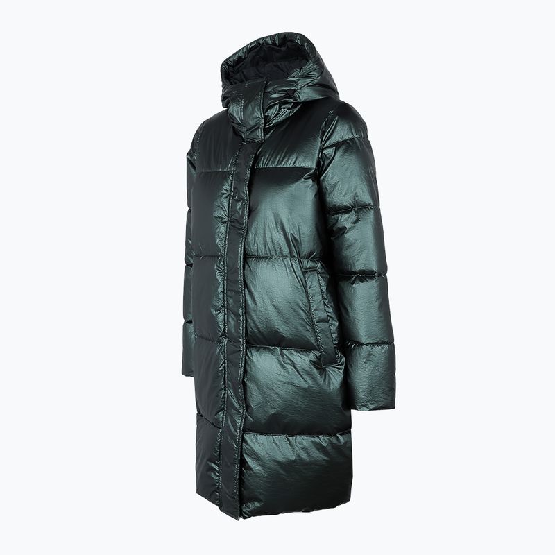Dámská péřová bunda 4F zelená H4Z22-KUDP011 10