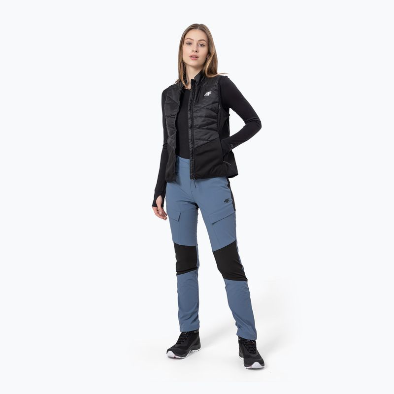 Dámská trekingová vesta 4F BZD060 20S černá H4Z22-BZD060 2