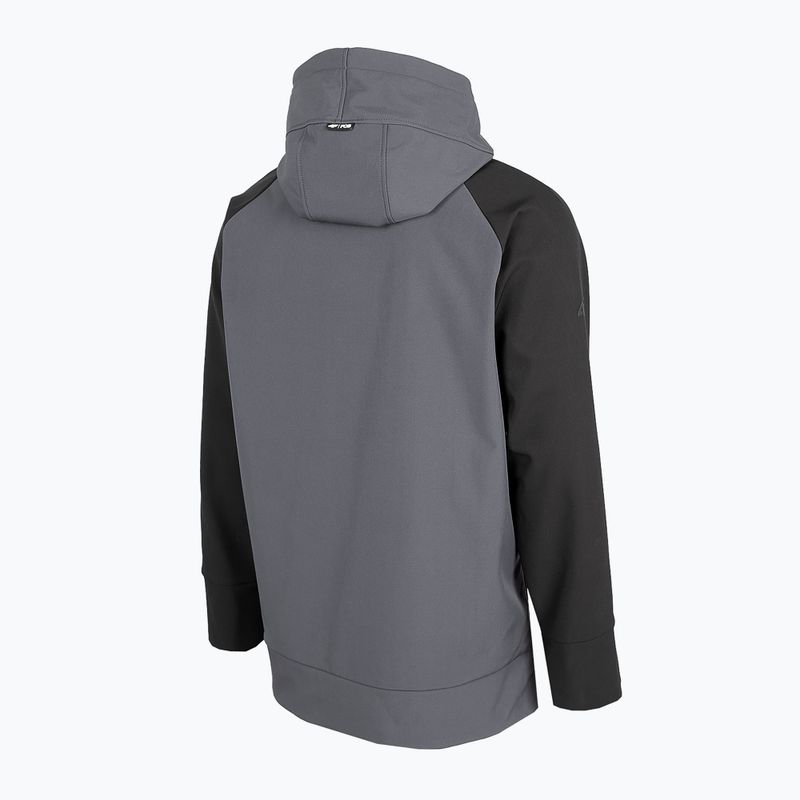 Pánská snowboardová bunda 4F graphite H4Z22-SFM001F 8