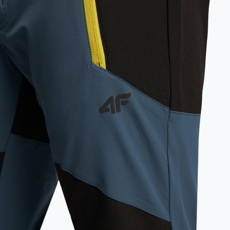 Pánské trekingové kalhoty 4F modré H4Z22-SPMTR060 5