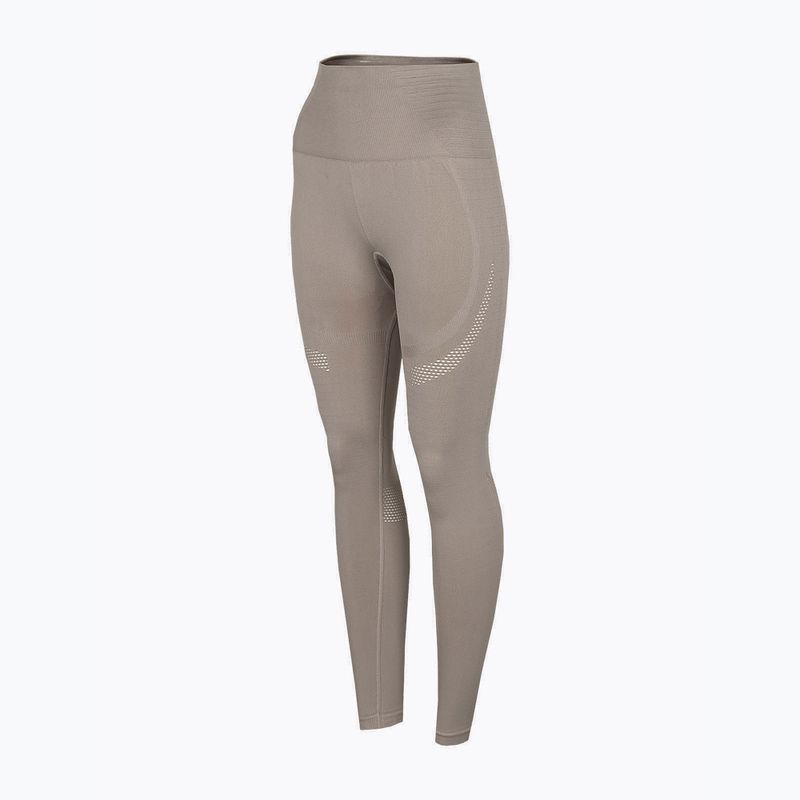 Dámské bezešvé legíny 4F H4Z22-SPDF012 beige 3