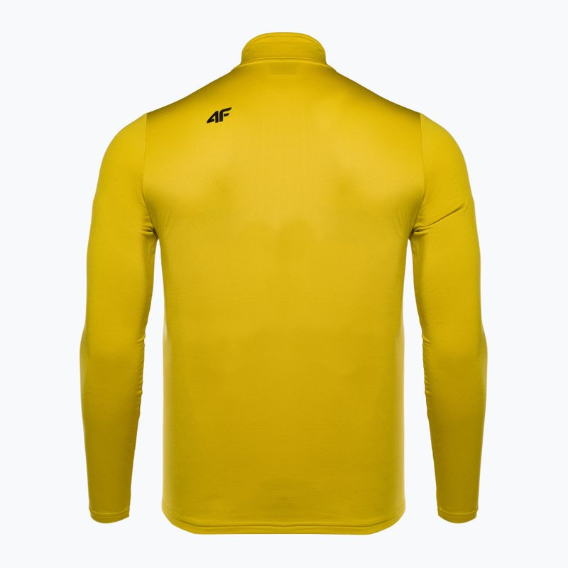 Pánská termoakční mikina 4F BIMD030 lemon 3