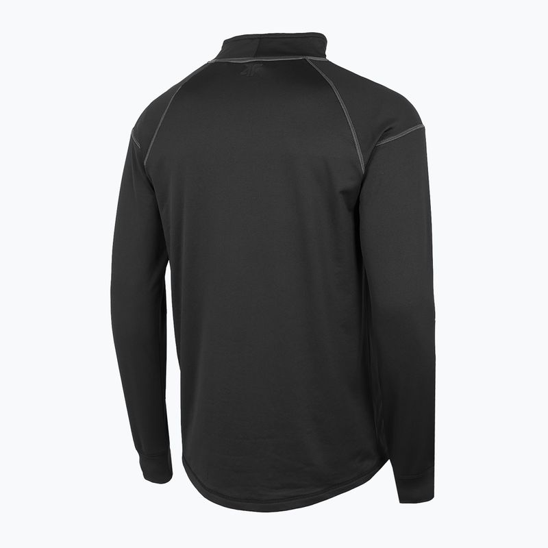 Pánská termoakční mikina 4F BIMD033 deep black 3