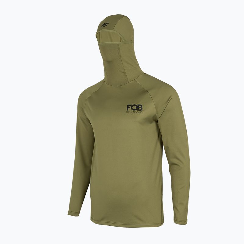 Pánské termo tričko 4F zelené H4Z22-BIMD034 2