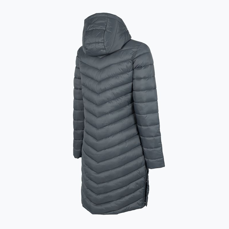Dámská péřová bunda 4F modrá H4Z22-KUDP015 8