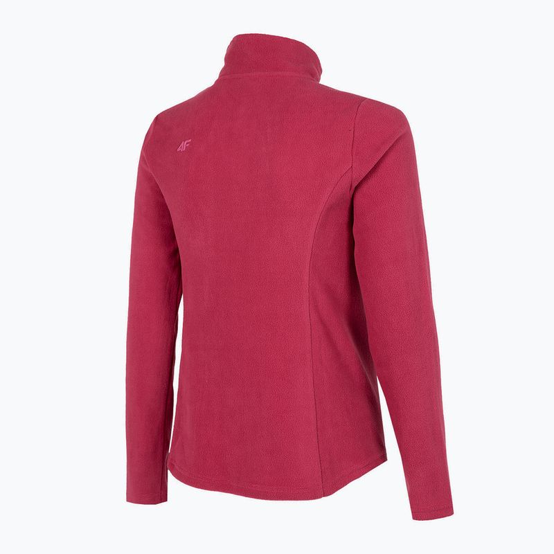 Dámská lyžařská mikina 4F BIDP010 fleece růžová H4Z22-BIDP010 6