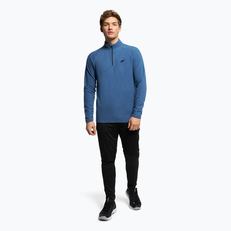 Lyžařská vesta pánská 4F modrá H4Z22-BIMP010 2