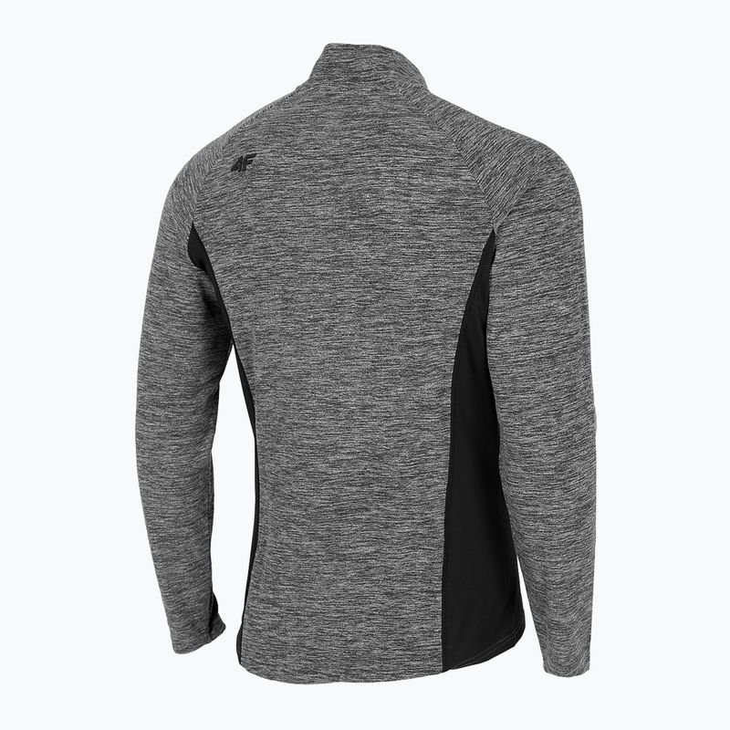 Pánská lyžařská mikina 4F BIMP011 fleece šedá H4Z22-BIMP011 6