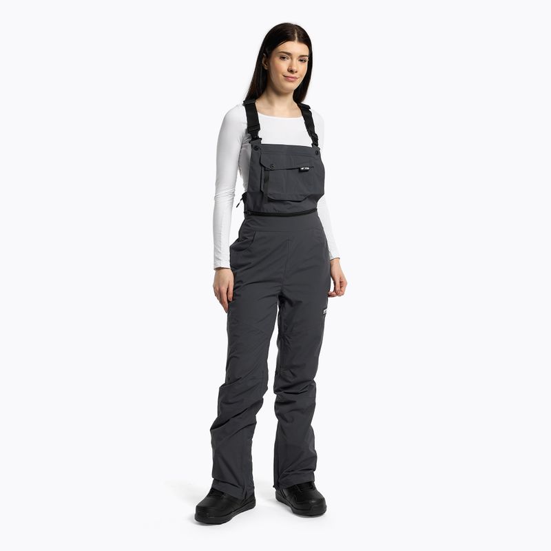 Dámské snowboardové kalhoty 4F SPDS002 tmavě šedé H4Z22-SPDS002