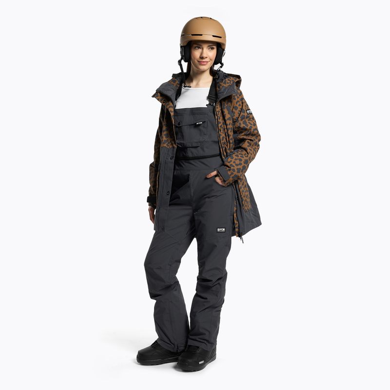 Dámské snowboardové kalhoty 4F SPDS002 tmavě šedé H4Z22-SPDS002 2