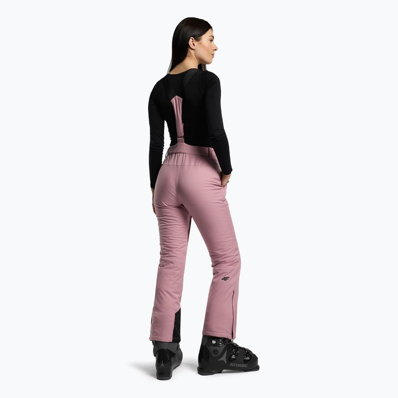 Dámské lyžařské kalhoty 4F SPDN002 růžové H4Z22-SPDN002 3