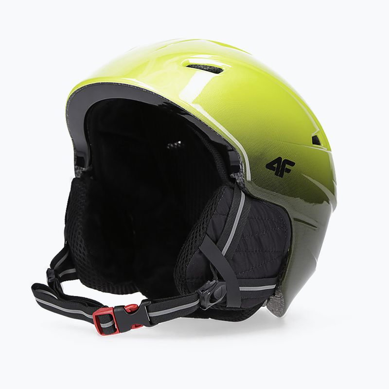 Dětská lyžařská helma 4F M016 45S zelená 4FJAW22AHELM016 10
