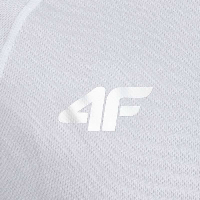 Pánské fotbalové tričko 4F Functional bílá S4L21-TSMF050-10S 3