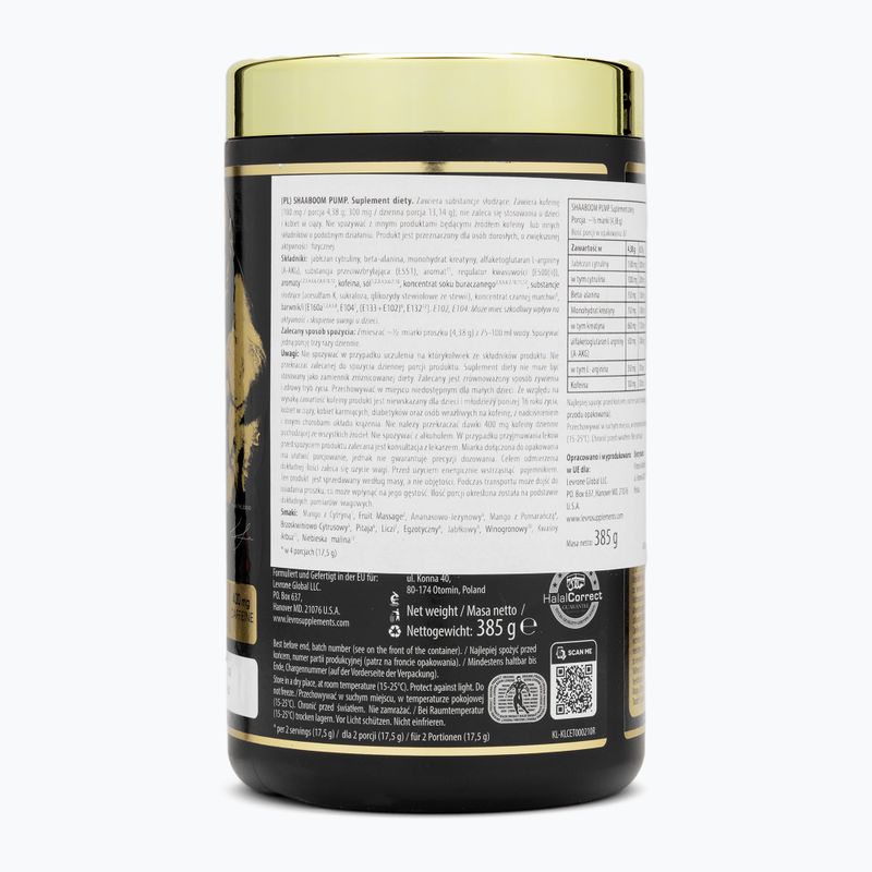 Fitness Authority Levrone Shaaboom Pump 385 g exotic 3