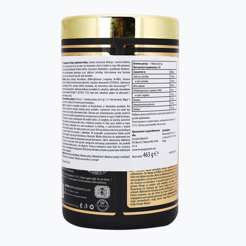 Fitness Authority Levrone Shaaboo Ice Pump 463 g icy dragon fruit 2