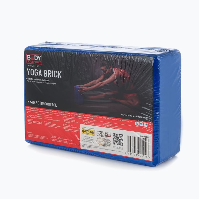 Jógový blok Body Sculpture Bb 022 blue 5