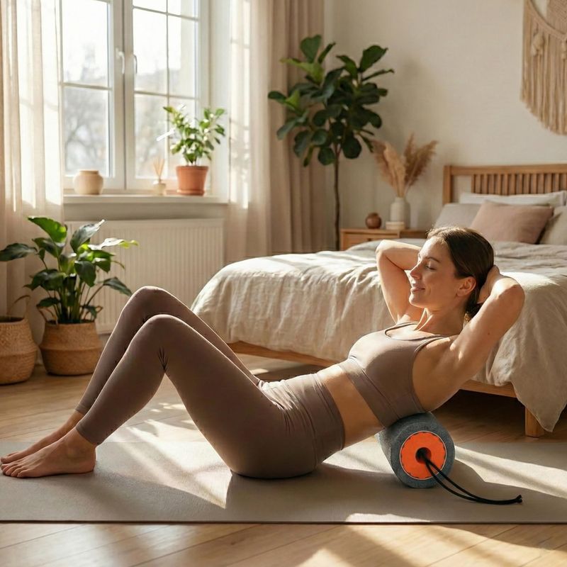 Váleček na masáže Body Sculpture 3w1 BB 0231 black/orange 13