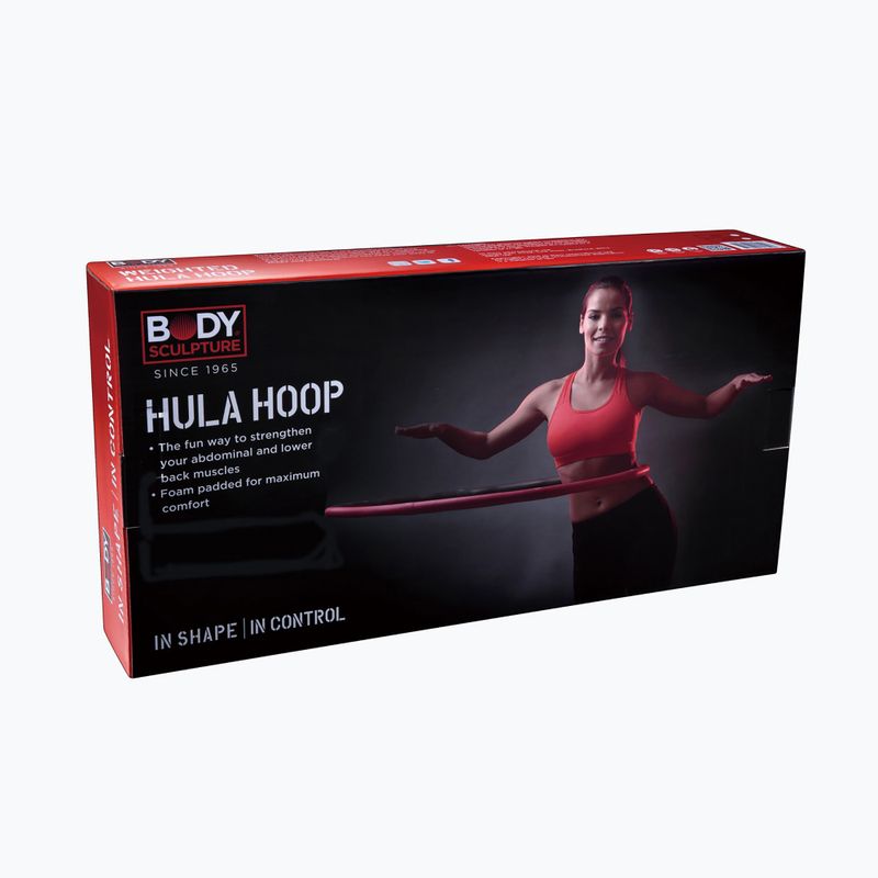 Hula hoop s výstupky Body Sculpture Bb 6412 grey/red 5