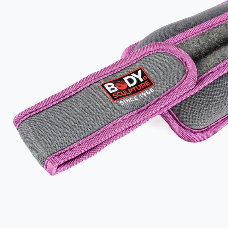 Závaží na zápěstí Body Sculpture Bb 2700Uepk 2 x 0,5 kg grey/pink 4