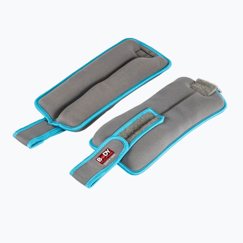 Závaží na zápěstí Body Sculpture Bb 2720U 2 x 1,15 kg grey/blue 3