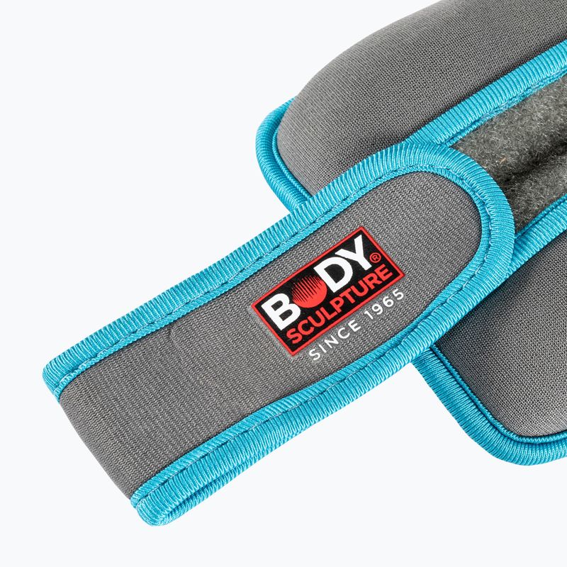 Závaží na zápěstí Body Sculpture Bb 2720U 2 x 1,15 kg grey/blue 4