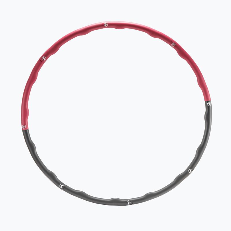 Hula hoop s závažím Body Sculpture Bb 6450 2 Kg black/red 2