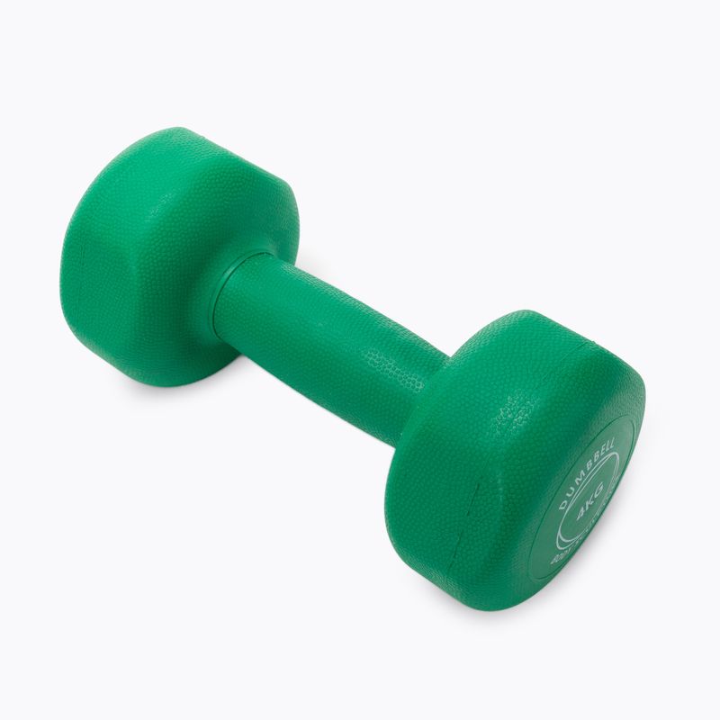 Neoprenová činka Body Sculpture 4kg zelená BW 131 4KG 2